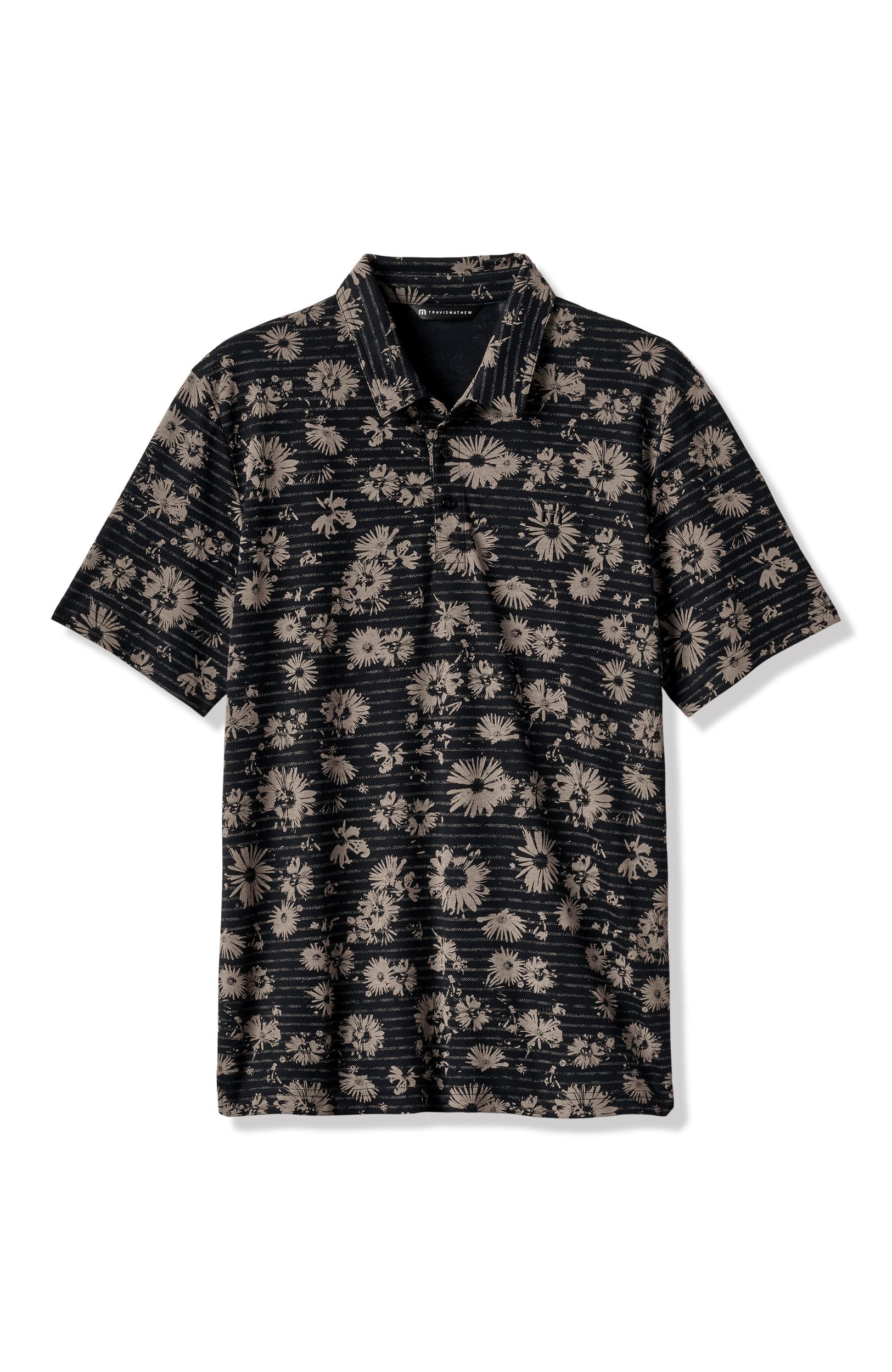 TravisMathew Men's Shaded Grove Polo T Shirt