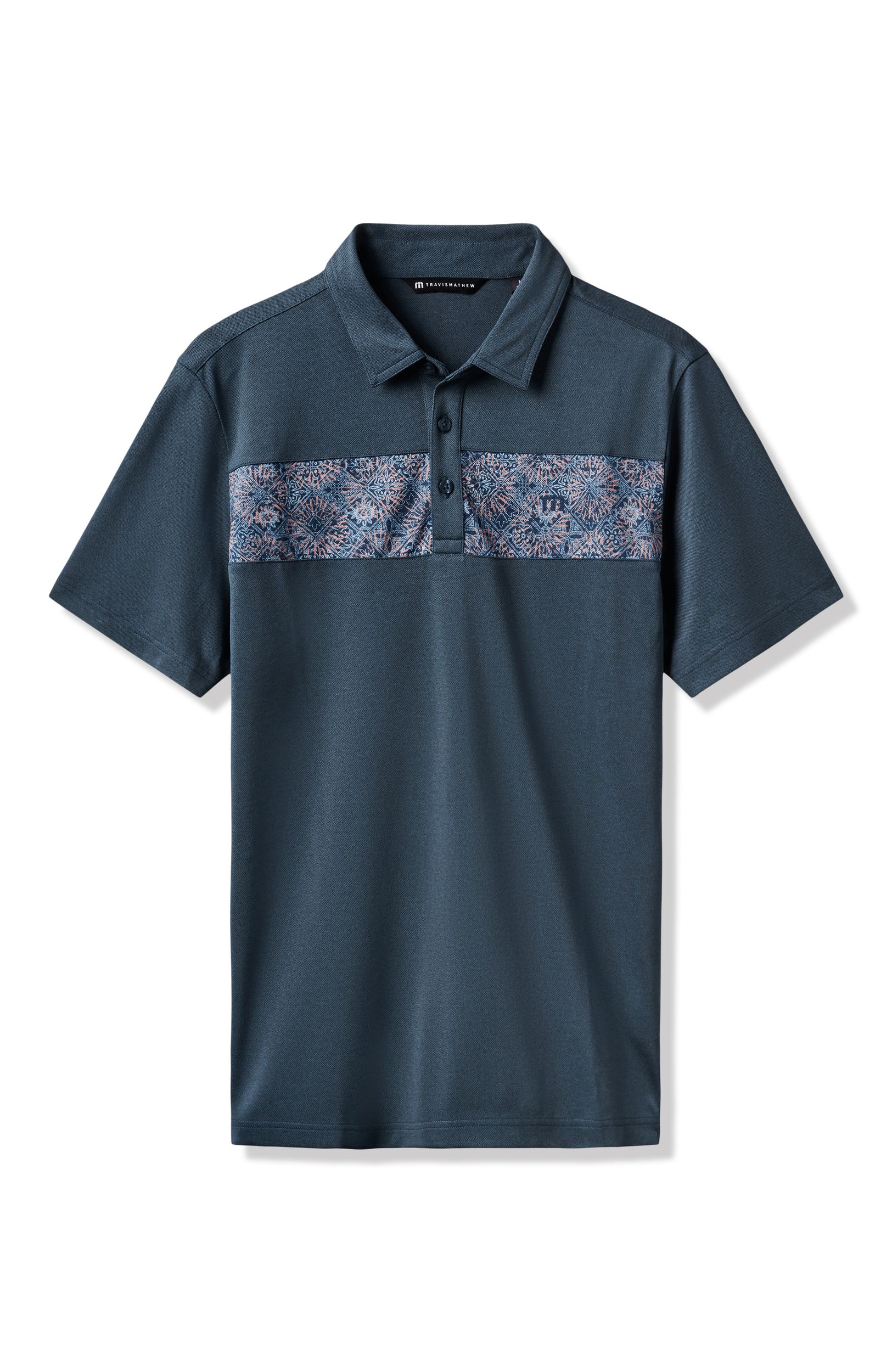 TravisMathew Men's Good Acropolis Polo T-Shirt