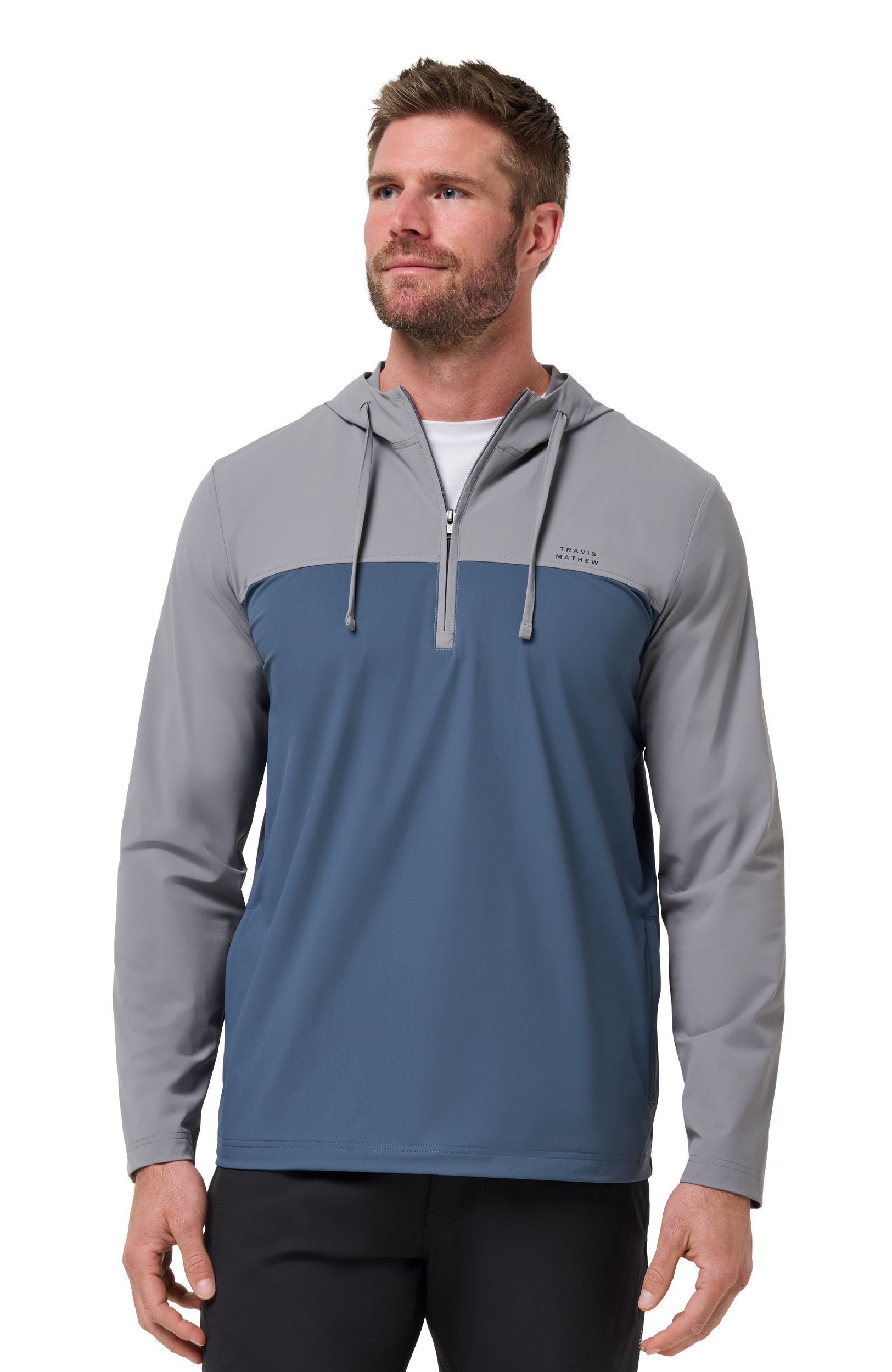 TravisMathew Men's Rail Transport Pullover Hoodie