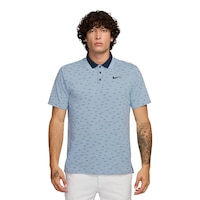 Nike Golf Men's Dri-FIT Tour Micro Print Polo T Shirt Front_Flat