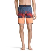 Ripzone Men's Rylan Striped 19 Inch Swim Trunks