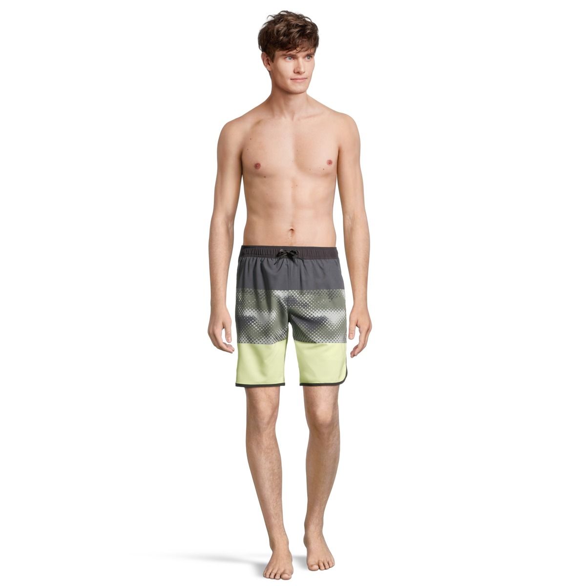 Ripzone Men's Rylan Striped 19 Inch Swim Trunks