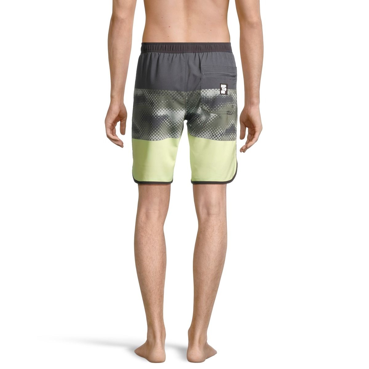 Ripzone Men's Rylan Striped 19 Inch Swim Trunks