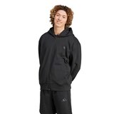 adidas Men's Sportswear All SZN Full Zip Hoodie Front_Angled_Left