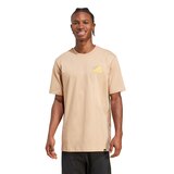 adidas Men's Sportswear Cheese Stripe T Shirt Front_Flat
