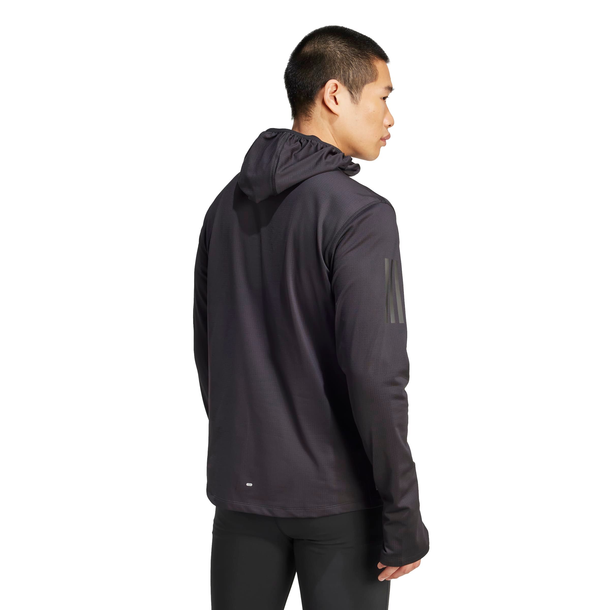 adidas Men's Own The Run Base Half-Zip Running Hoodie