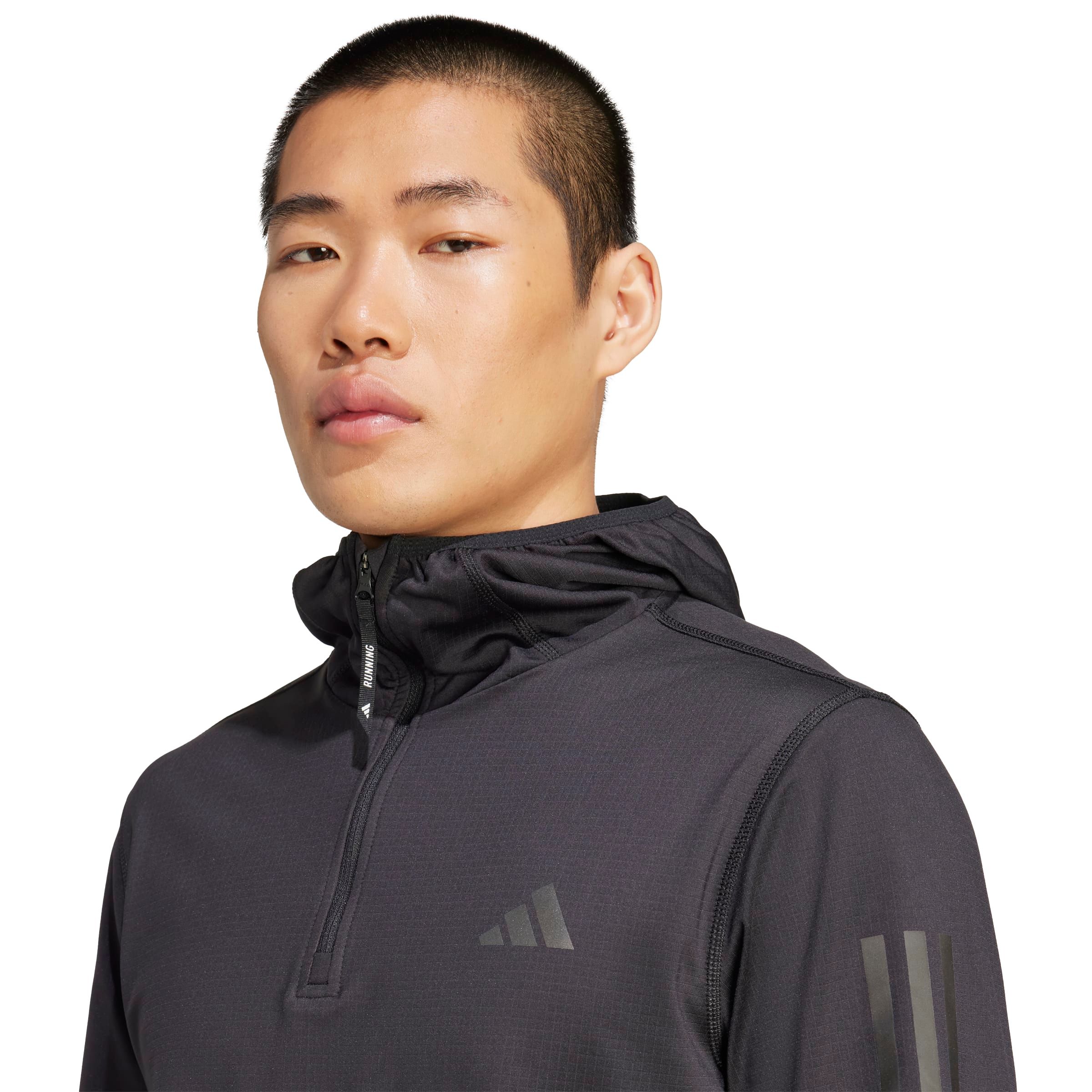 adidas Men's Own The Run Base Half-Zip Running Hoodie