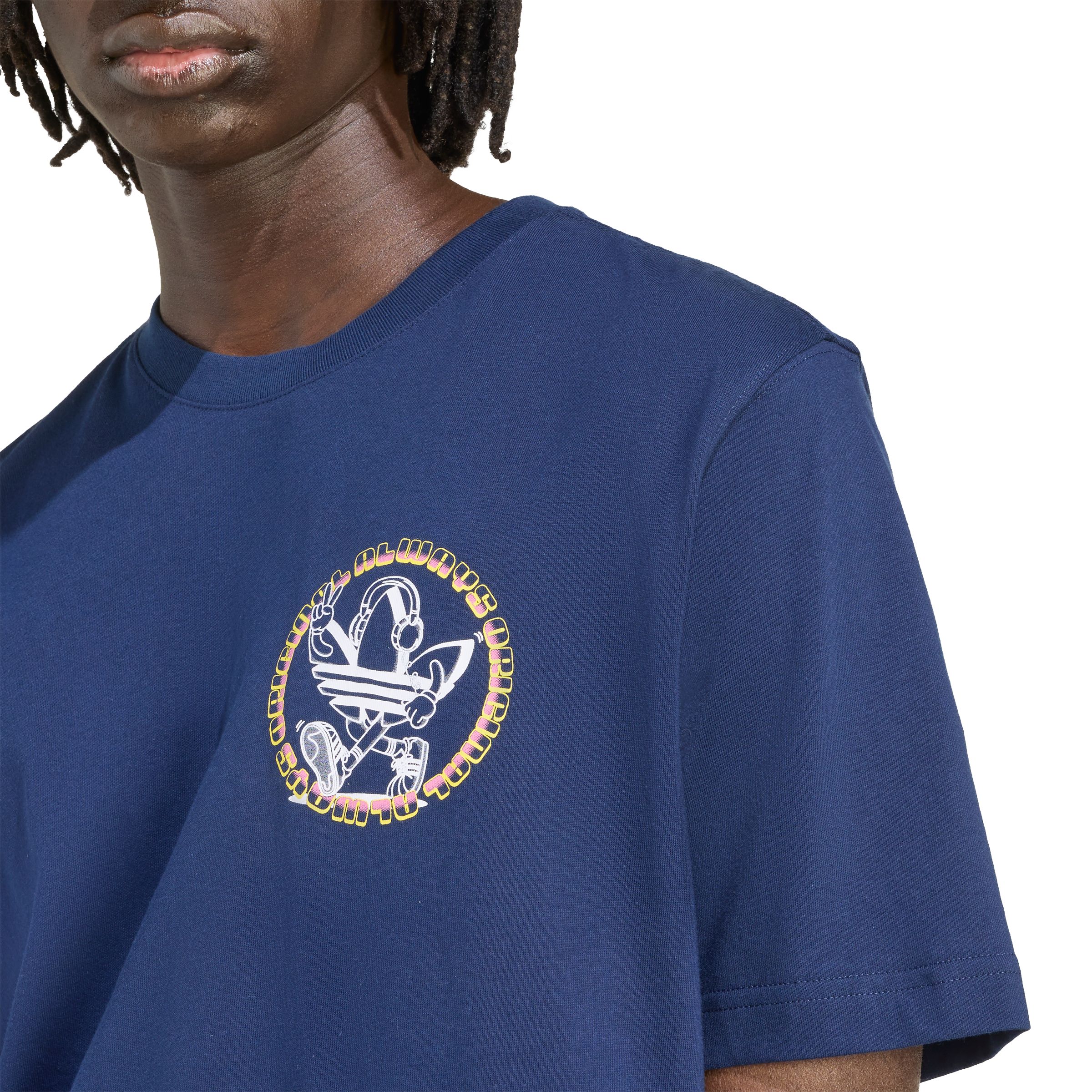 adidas Originals Men's Trefoil Badge T Shirt