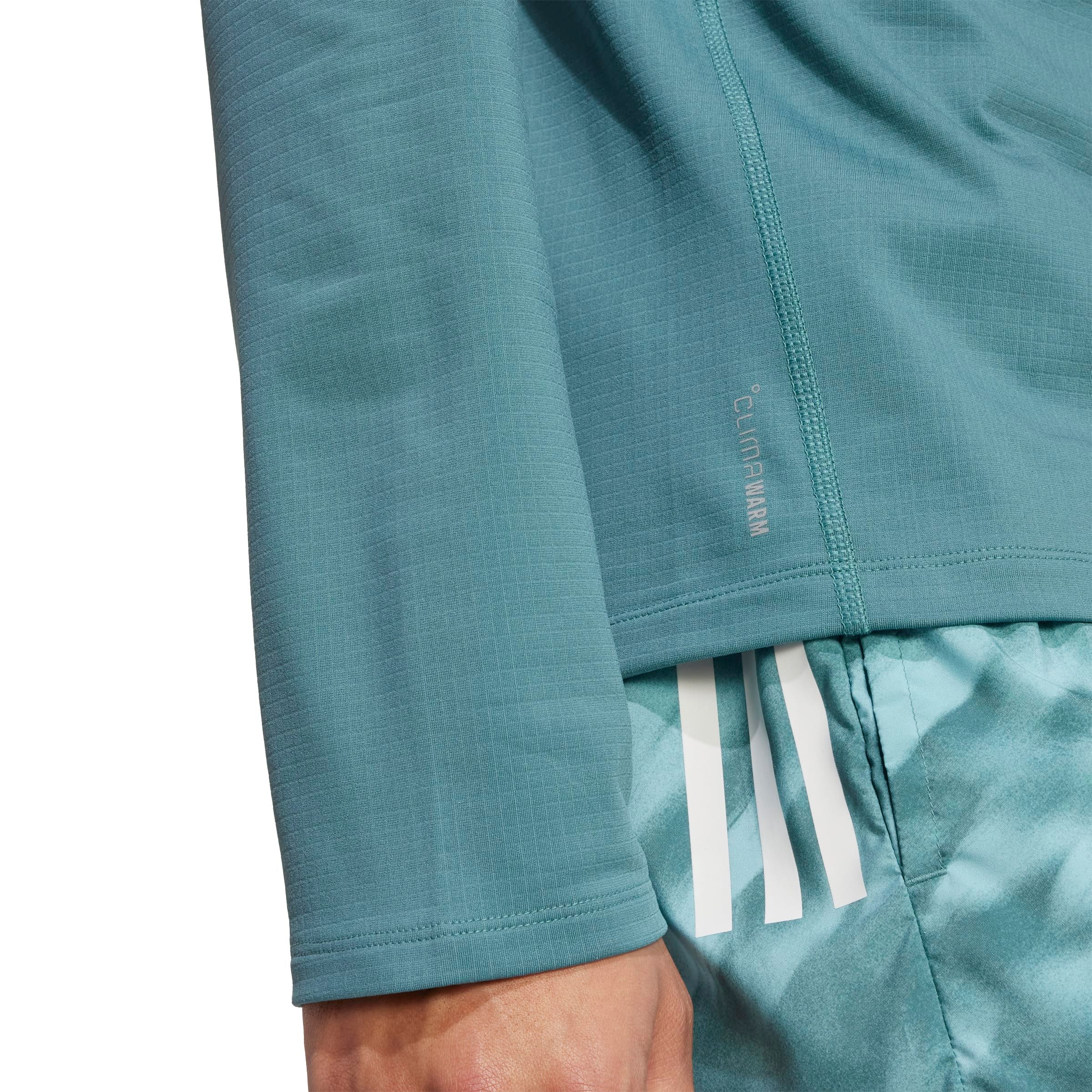 adidas Men's Own The Run Base Half-Zip Running Hoodie