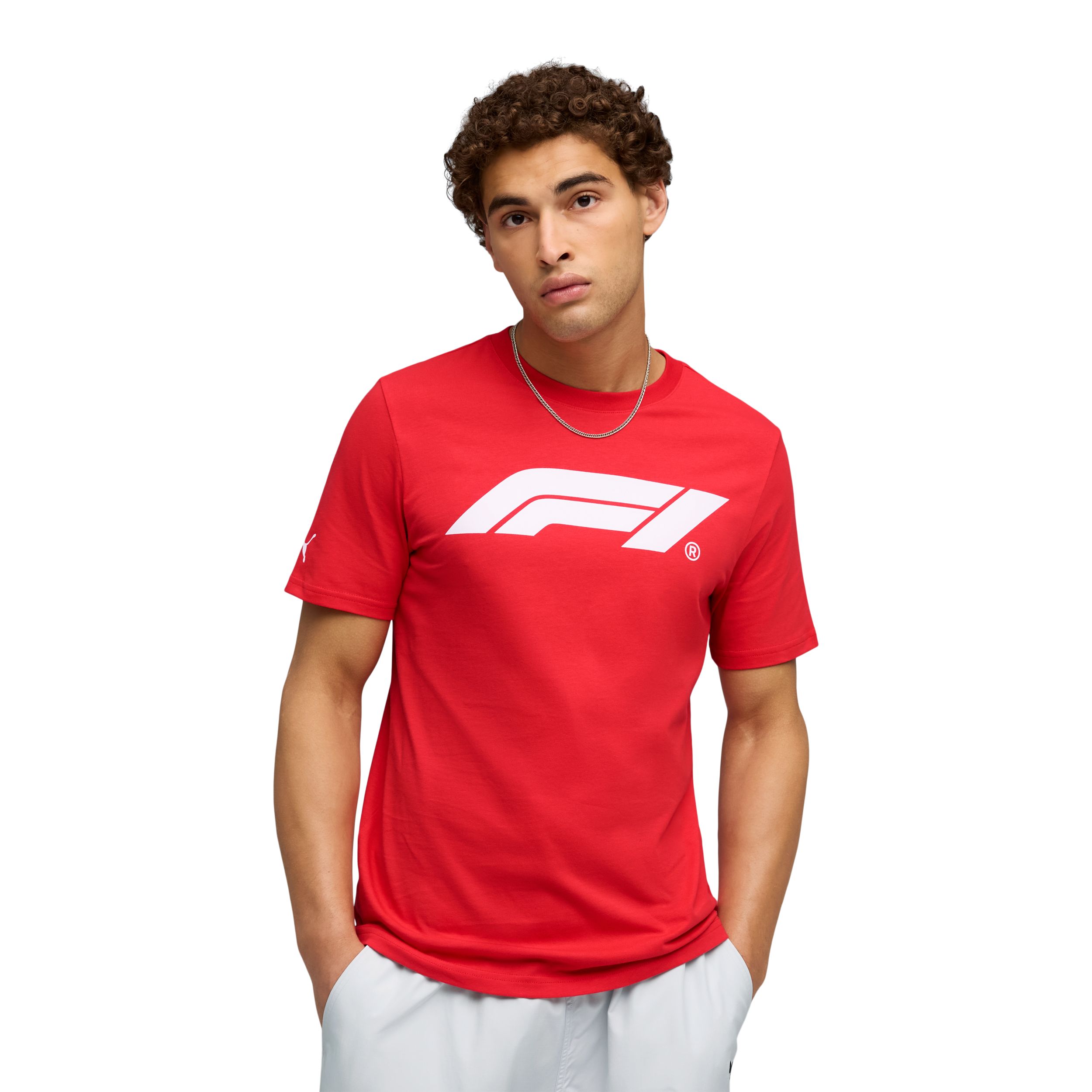 PUMA X F1® Men's Essential Logo Short Sleeve Athletic T-shirt