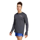 adidas Men's Terrex Xperior Long Sleeve T Shirt Front_Angled_Left