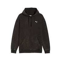 PUMA Men's Elevated RLX Wash Pullover Hoodie Front_Flat