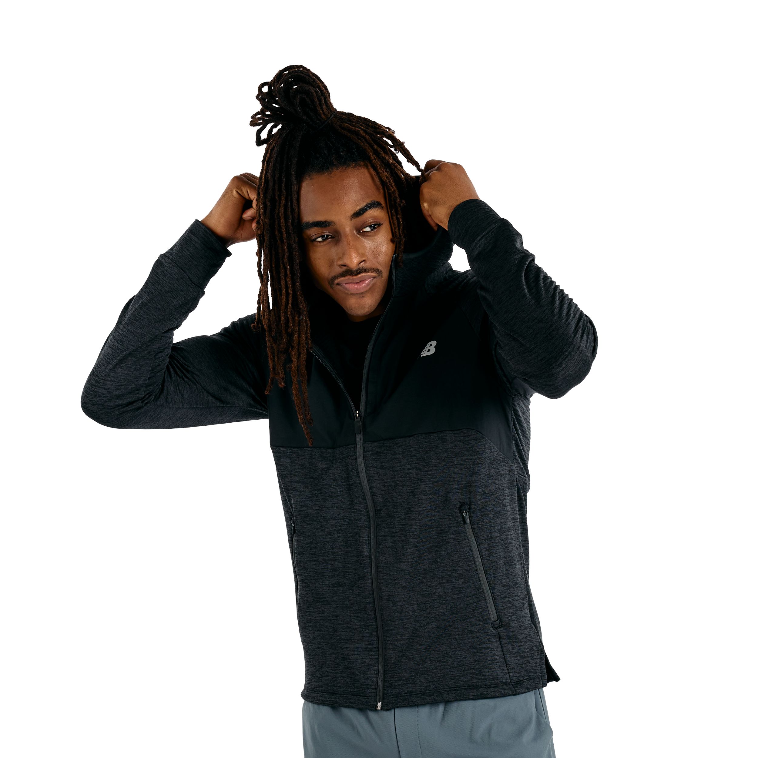 New Balance Men's Heat Grid Full Zip Hoodie