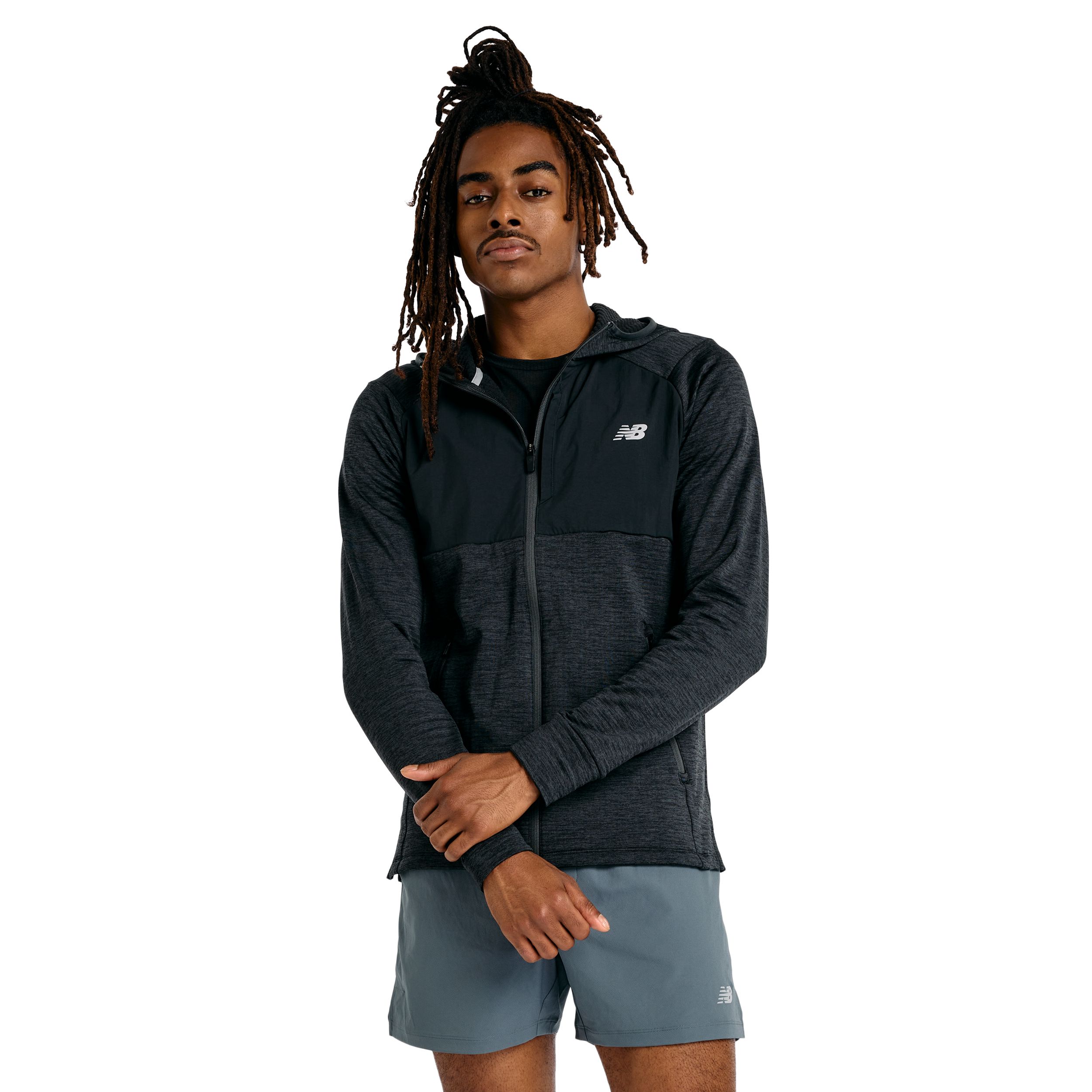 New Balance Men's Heat Grid Full Zip Hoodie