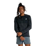 New Balance Men's Heat Grid Full Zip Hoodie Front_Flat