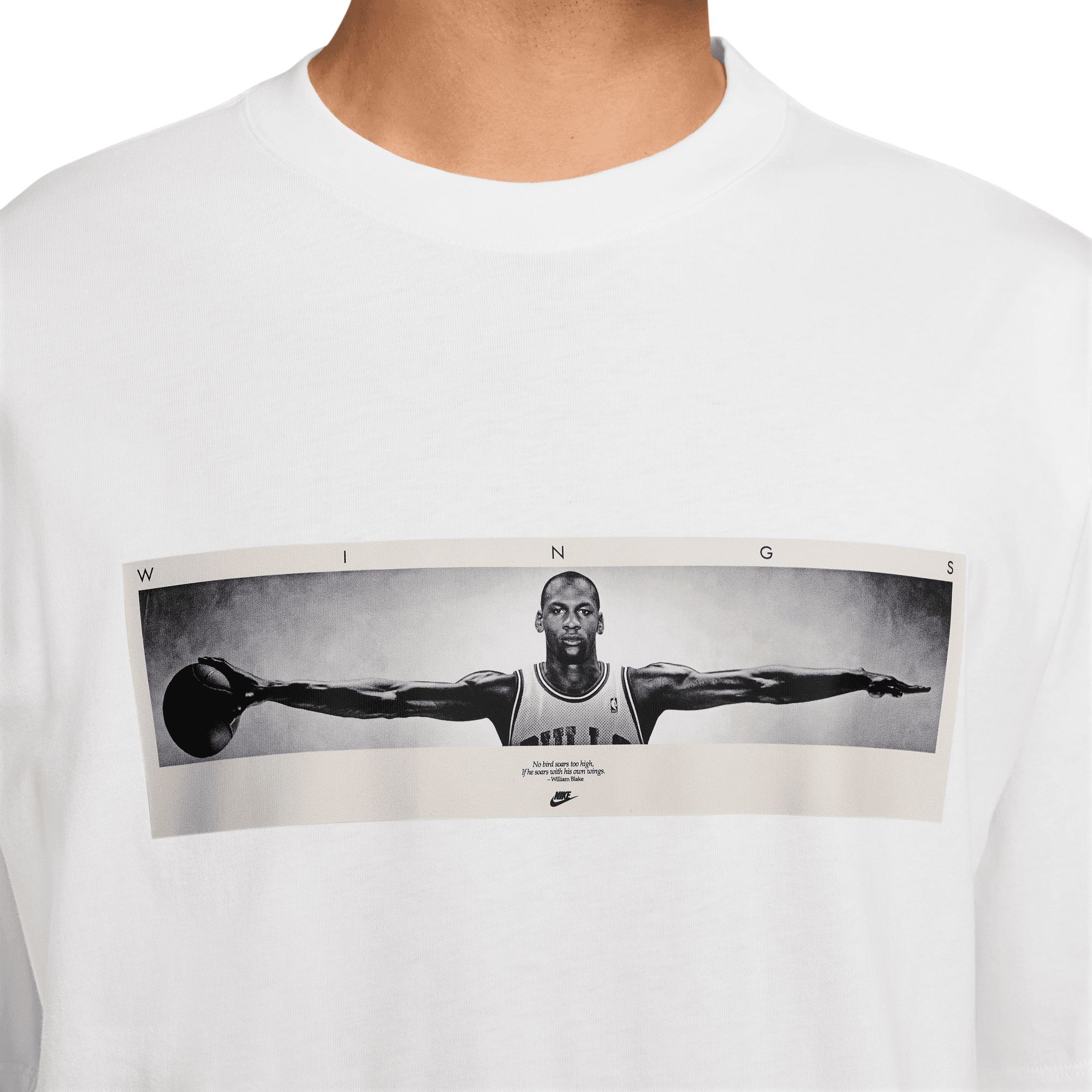 Jordan Men's NC Wings Photo Crew T-Shirt