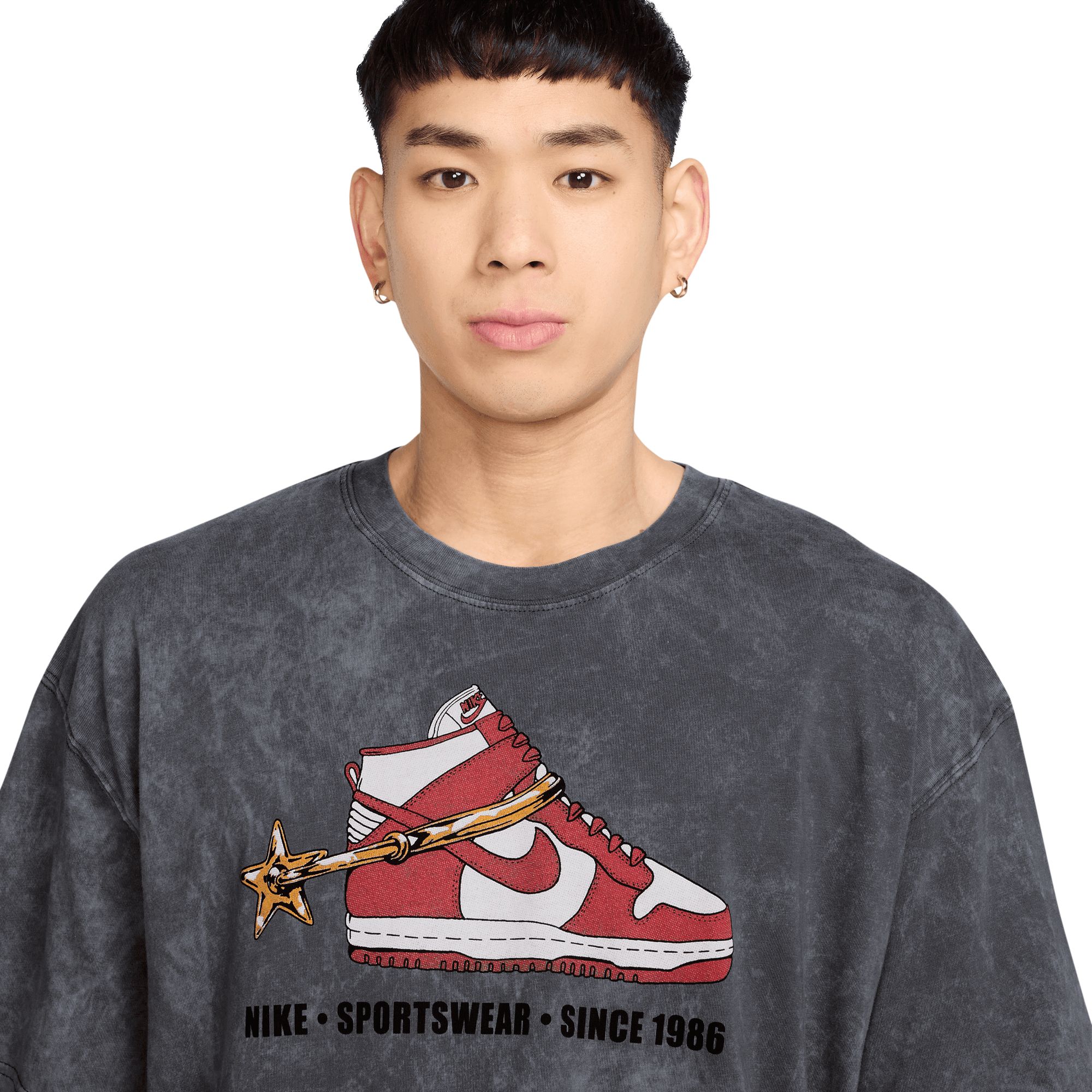 Nike Sportswear Men's Vntg Dunk M90 Midweight Cotton T Shirt