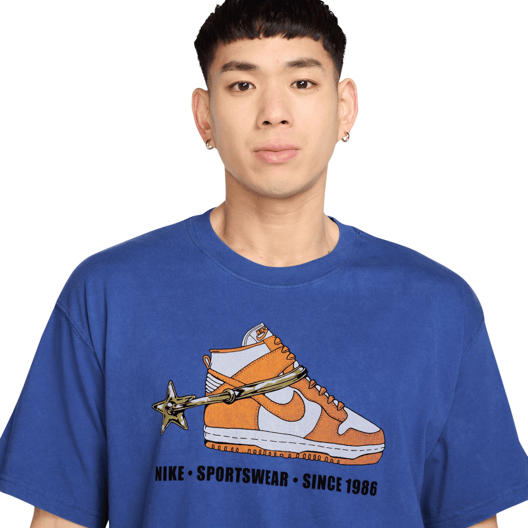 Nike Sportswear Men's Vntg Dunk M90 Midweight Cotton T Shirt