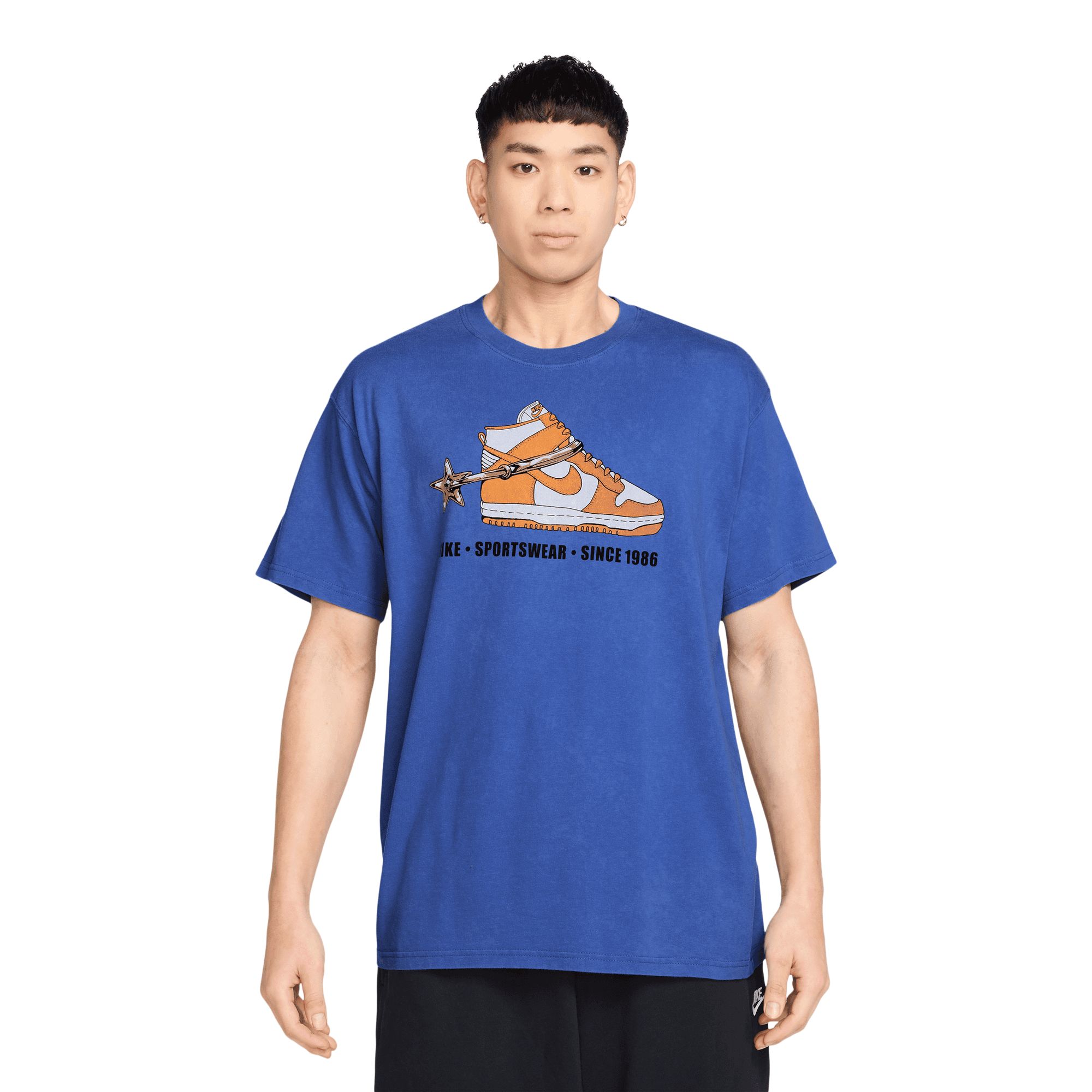 Nike Sportswear Men's Vntg Dunk M90 Midweight Cotton T Shirt