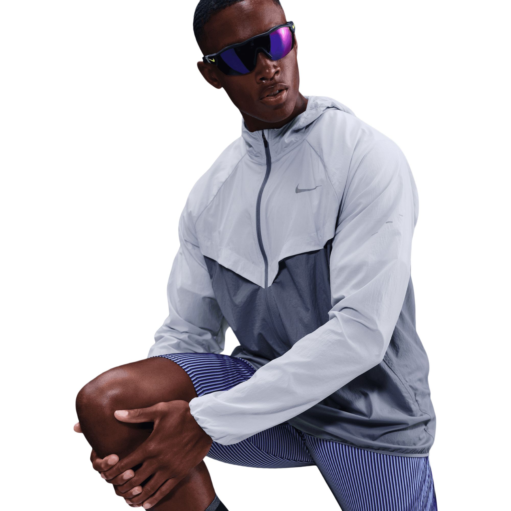 Nike Men's Stride UV-Blocking Hooded Jacket