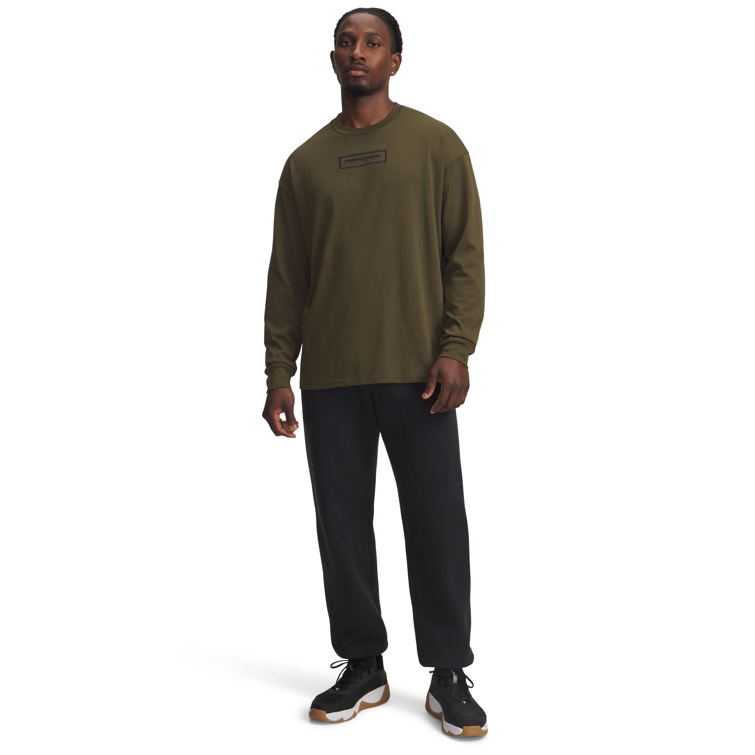 Under Armour Men's Project Rock Terry Long Sleeve Shirt
