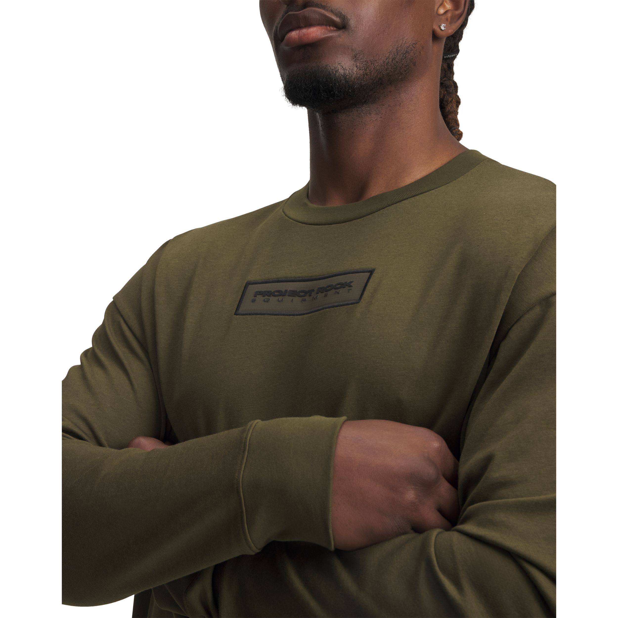 Under Armour Men's Project Rock Terry Long Sleeve Shirt