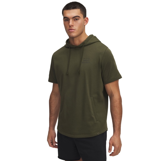 Under Armour Men's Project Rock Payoff Short Sleeve Hoodie