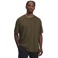 Under Armour Men's Project Rock Eagle Training T-shirt Front_Angled_Right