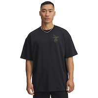 Under Armour Men's Project Rock Eagle Training T-shirt Front_Flat