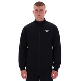Reebok Men's Identity Small Logo Full Zip Fleece Jacket Front_Flat