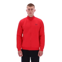 Reebok Men's Identity Small Logo Full Zip Fleece Jacket