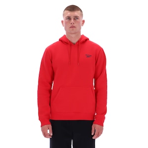 Reebok Men's Identity Small Logo Pullover Fleece Hoodie