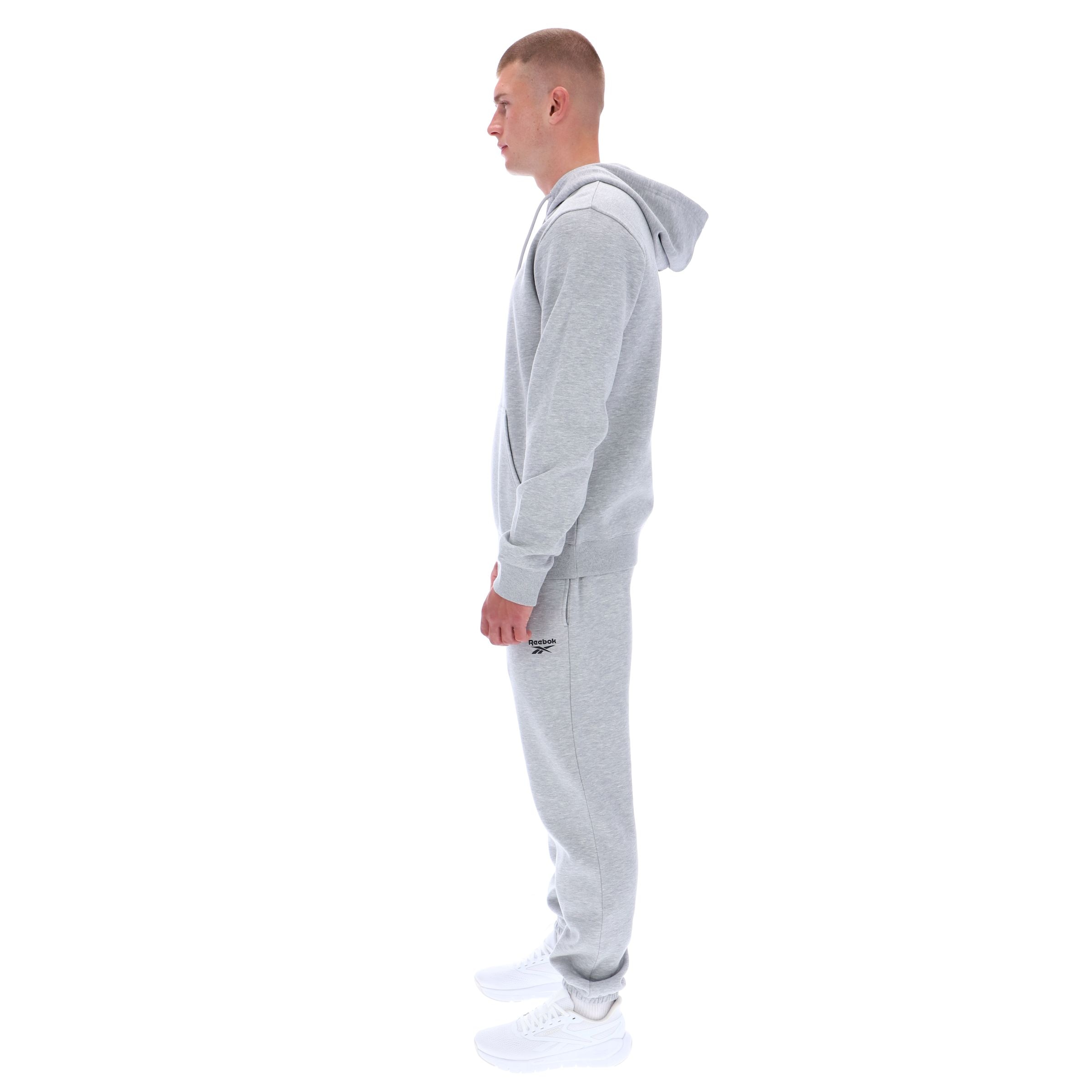 Reebok Men's Identity Small Logo Pullover Fleece Hoodie