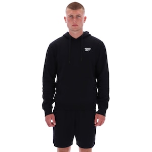 Reebok Men's Identity Small Logo Pullover Fleece Hoodie