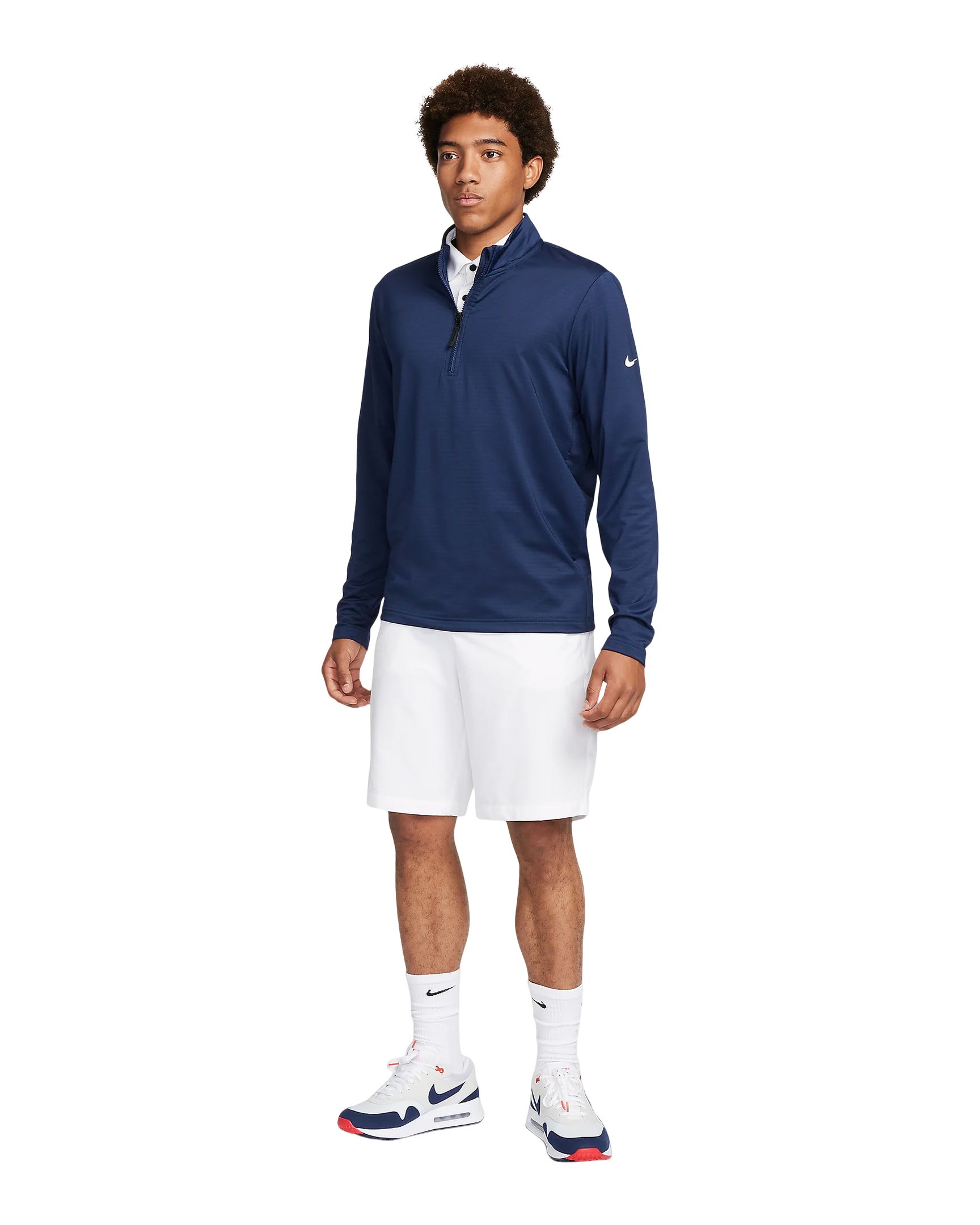 Nike Golf Men's Dri-FIT Victory+ Half Zip Long Sleeve Golf T-Shirt