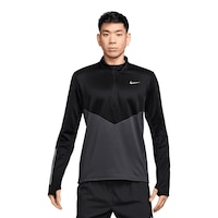 Nike Men's Pacer Winterized 1/2 Zip Water-Repellent Long Sleeve Top Front_Flat
