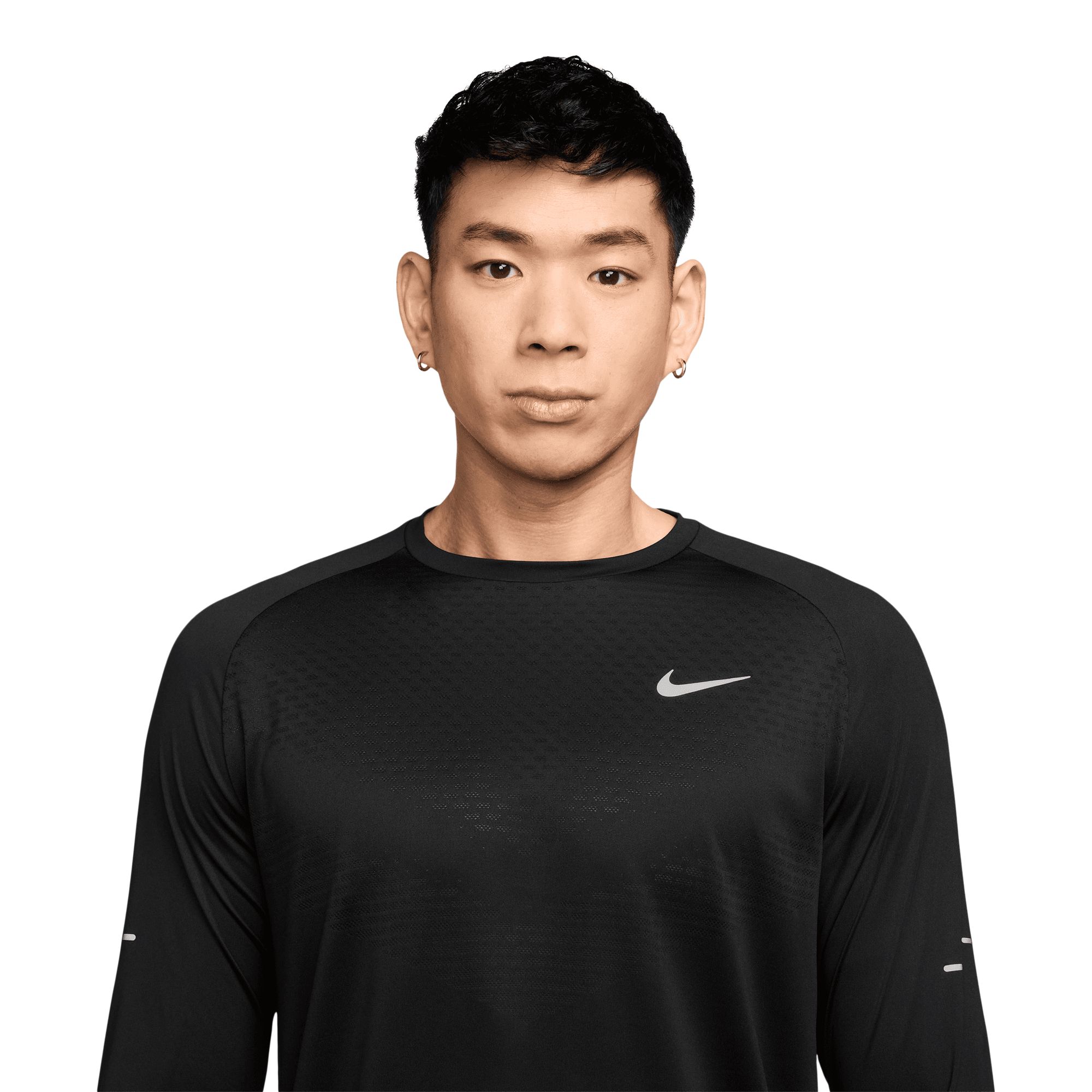 Nike Men's Dri-fit Stride Long Sleeve Sweat-wicking Athletic Shirt