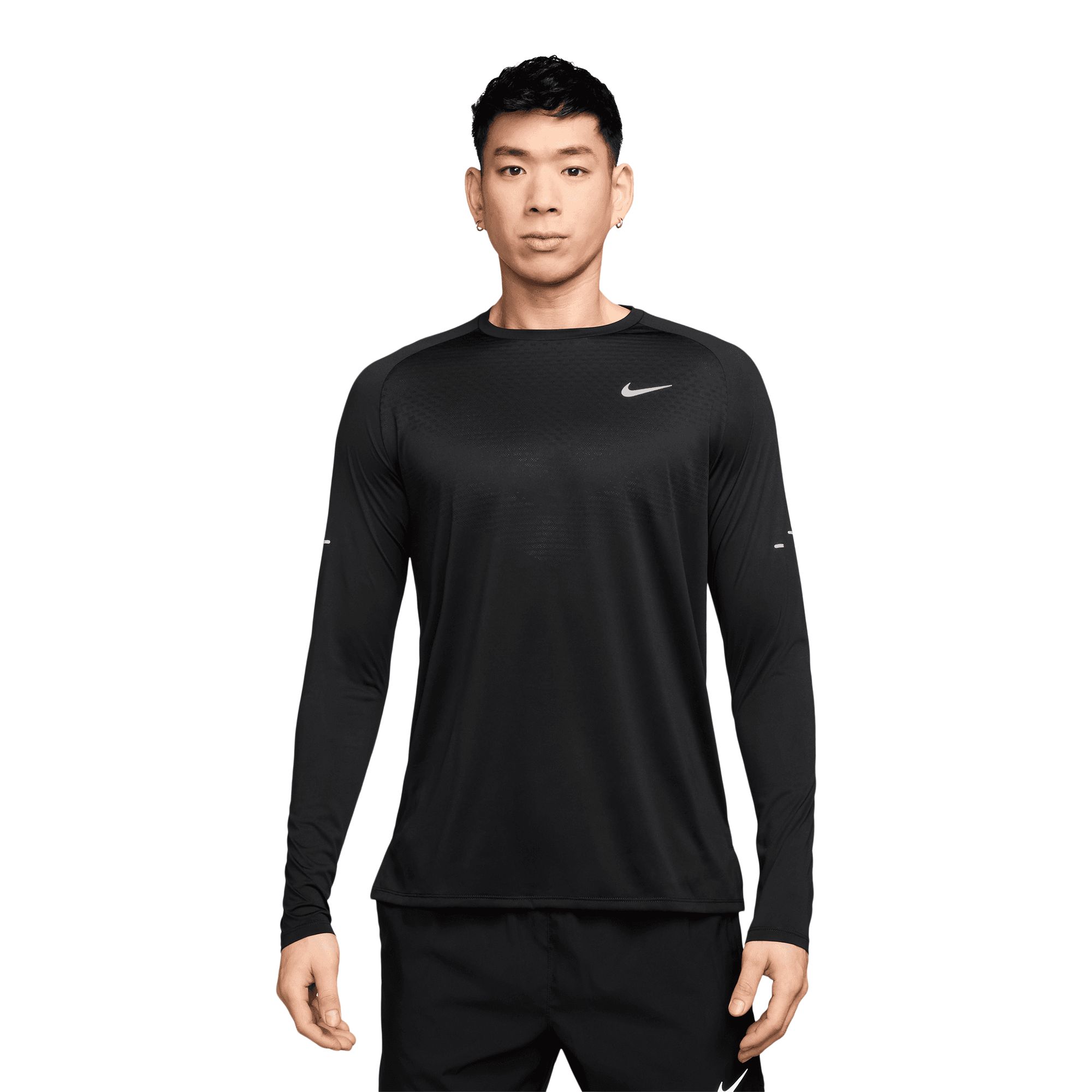 Nike Men's Dri-fit Stride Long Sleeve Sweat-wicking Athletic Shirt