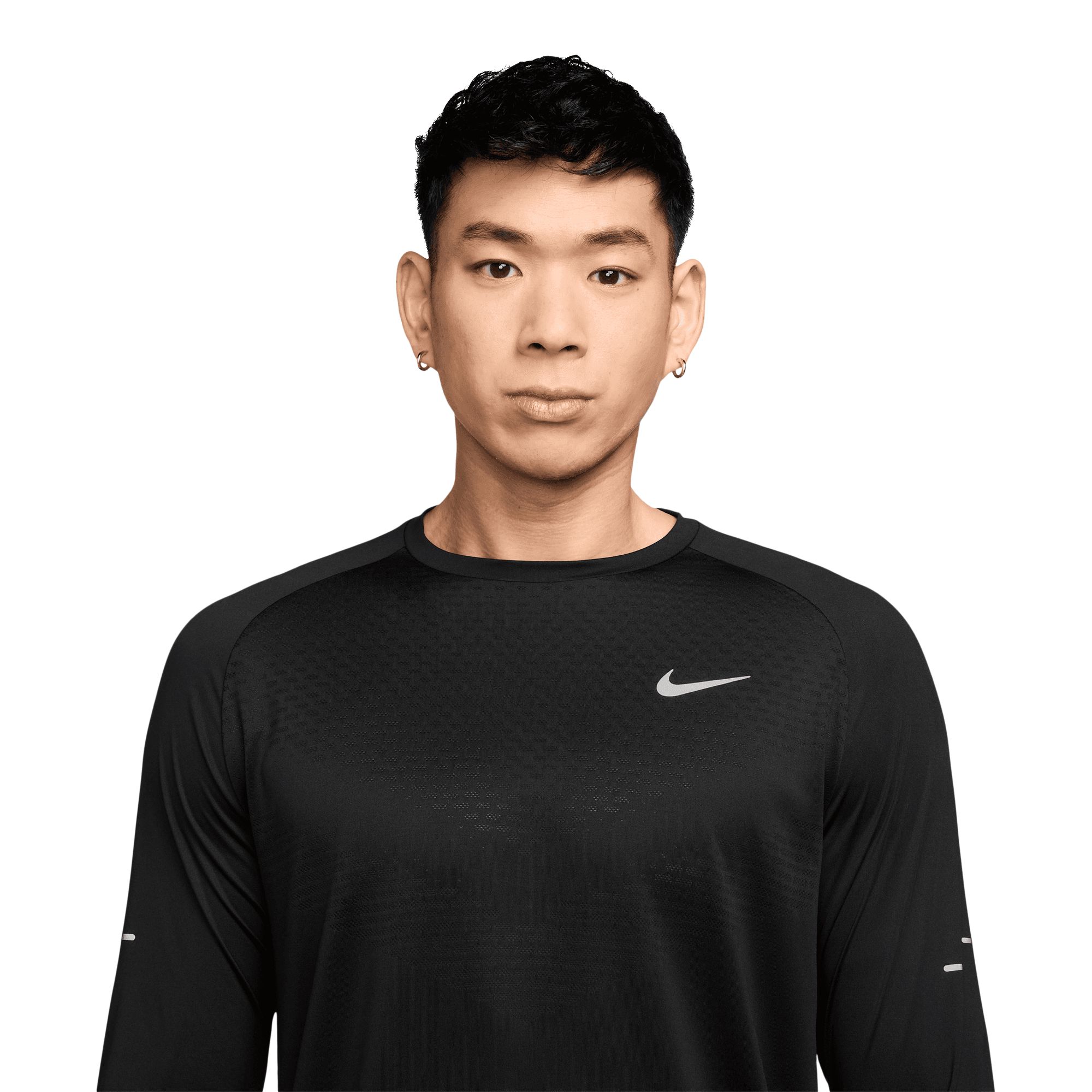 Nike Men's Dri-fit Stride Long Sleeve Sweat-wicking Athletic Shirt