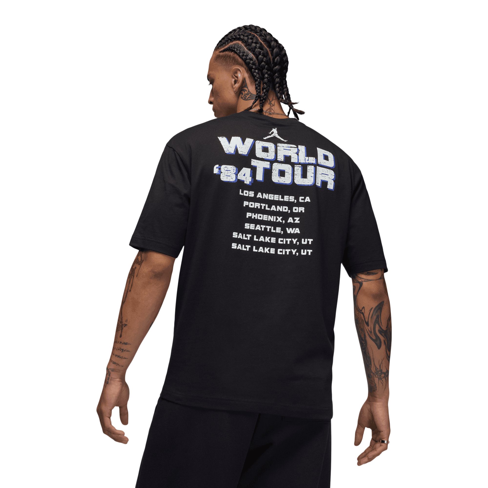 Jordan Men's Nc World Tour Men's Basketball Sweatshirt T Shirt