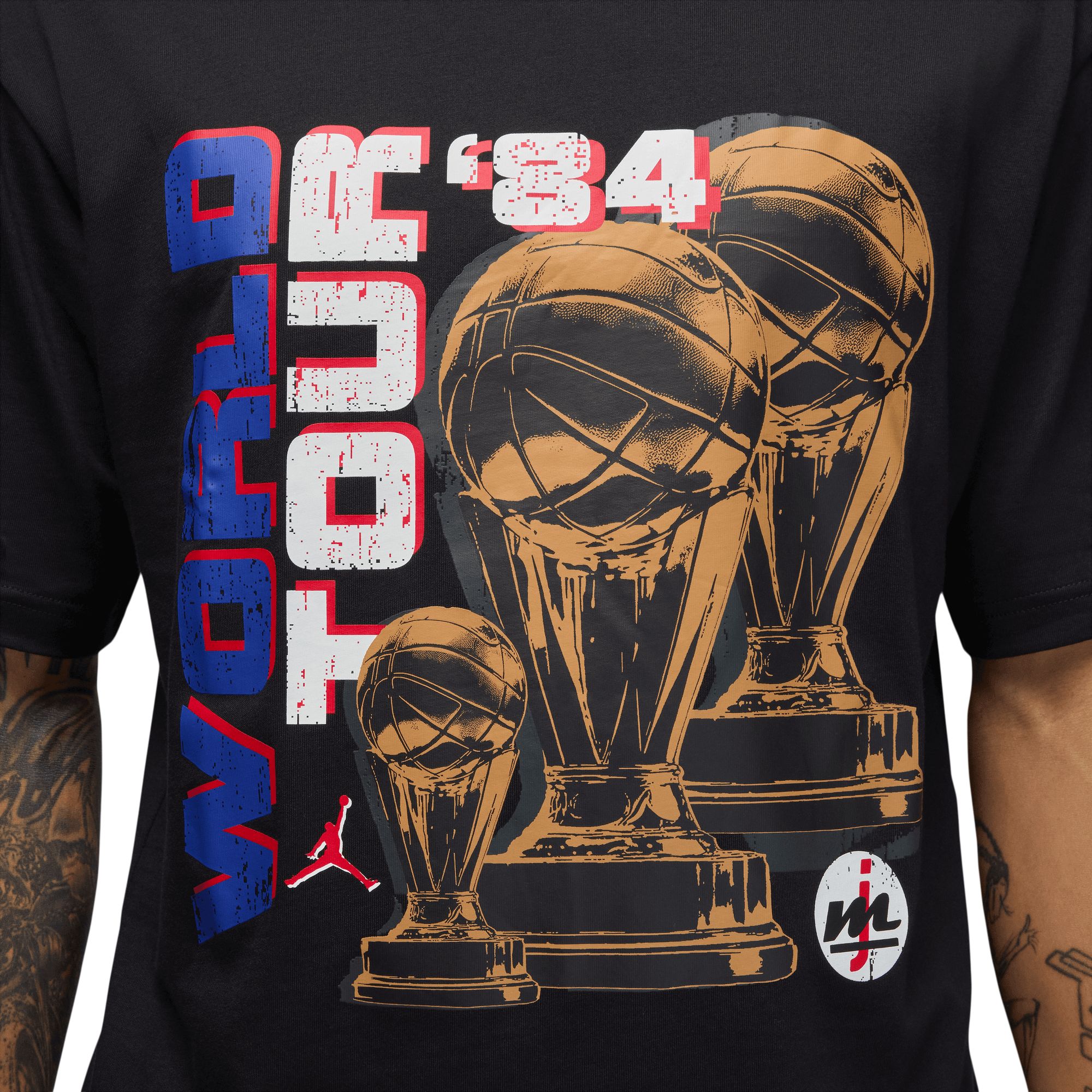 Jordan Men's Nc World Tour Men's Basketball Sweatshirt T Shirt