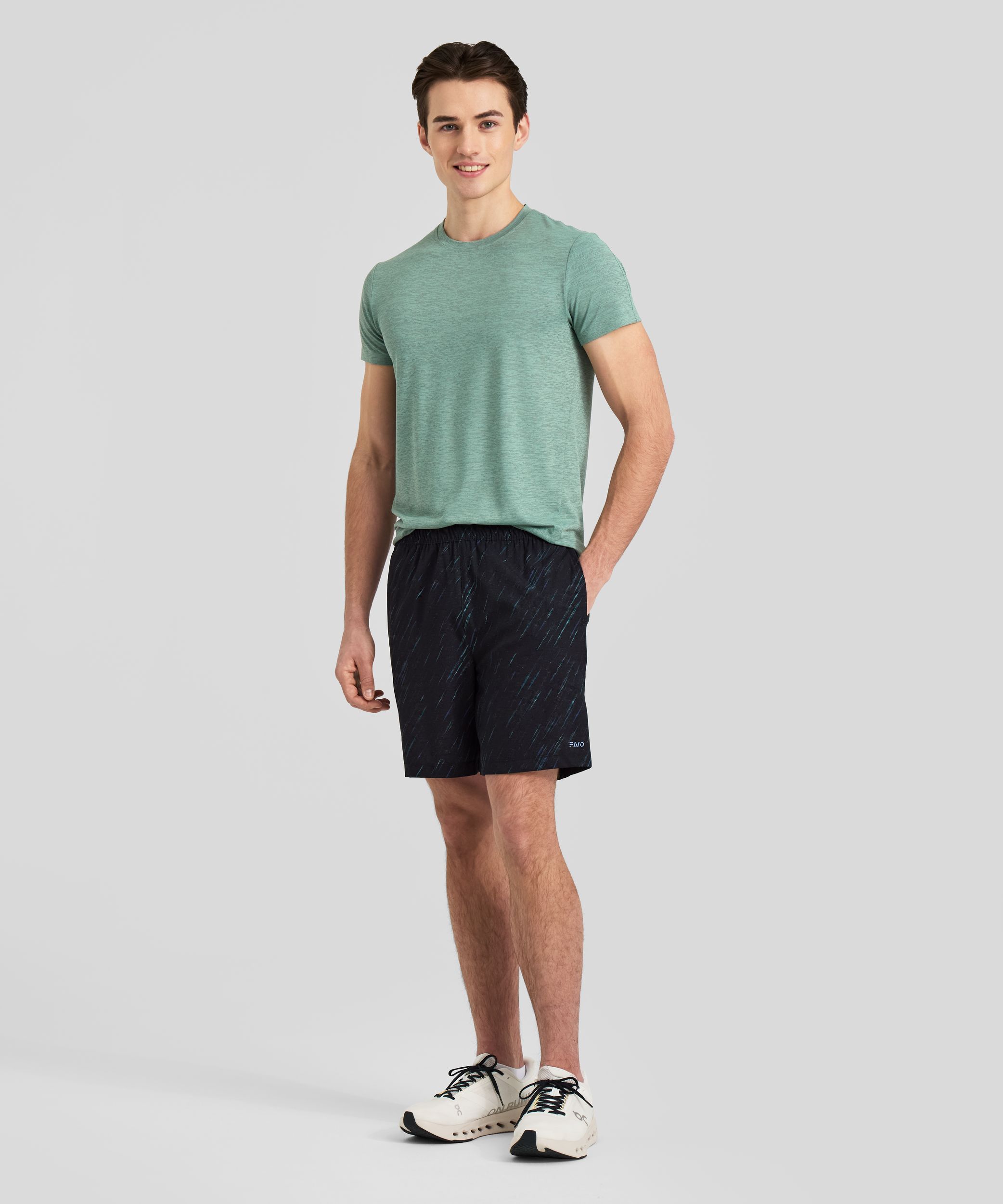 FWD Men's ReCarbon 7 Inch Print Woven Shorts