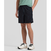 FWD Men's ReCarbon 7 Inch Print Woven Shorts Front_Angled_Left