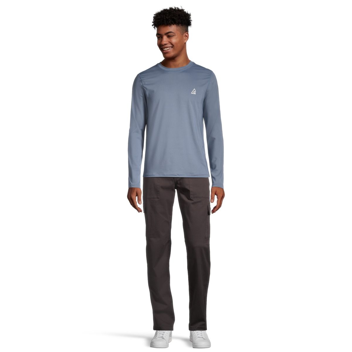 Ripzone Men's Waves Long Sleeve Rashguard UPF 40 Sun Protection Swimwear