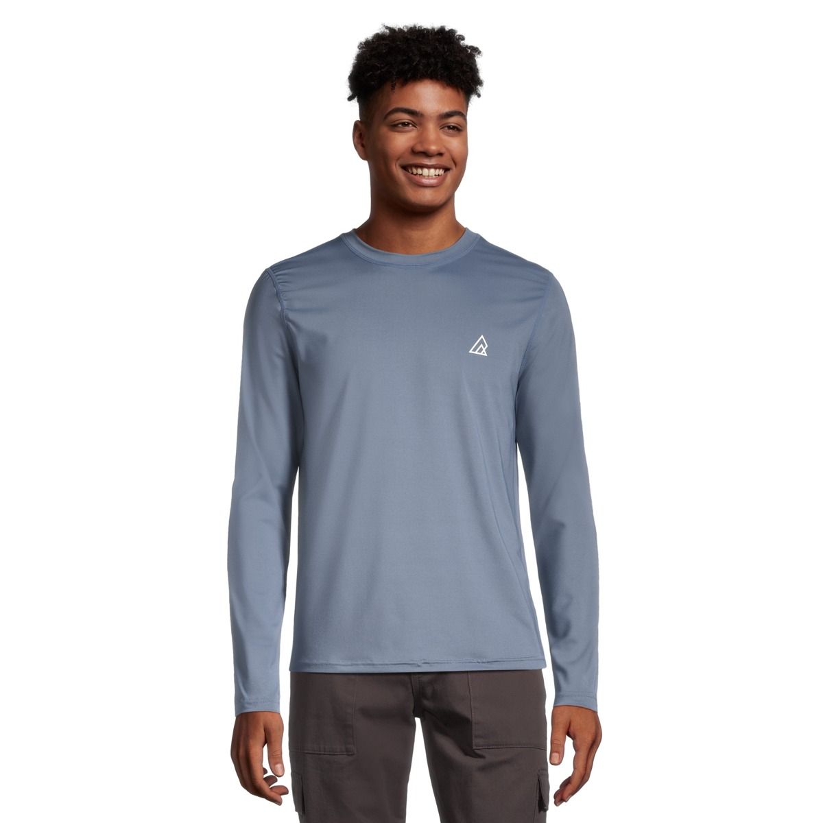 Ripzone Men's Waves Long Sleeve Rashguard UPF 40 Sun Protection Swimwear