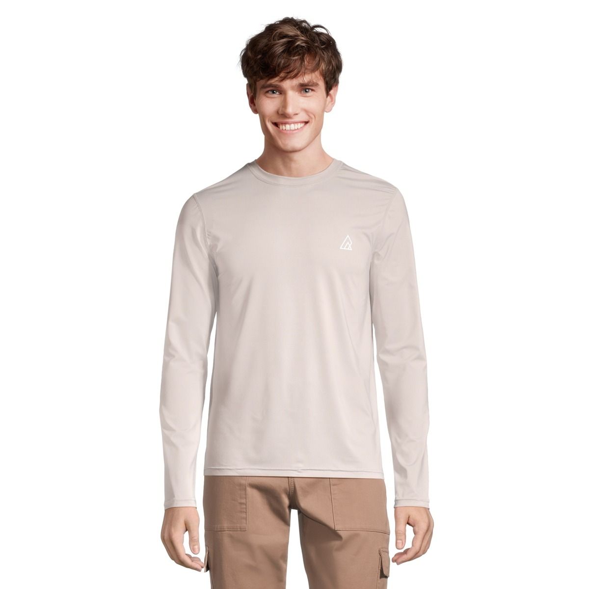 Ripzone Men's Waves Long Sleeve Rashguard UPF 40 Sun Protection Swimwear