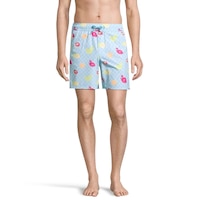 Ripzone Men's Summer 17 Inch Volley Swim Shorts Front_Flat