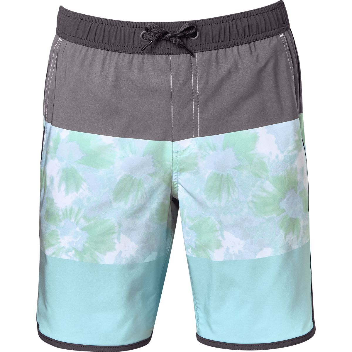 Ripzone Men's Rylan 2.0 Striped 19" Quick-Dry Swim Trunks