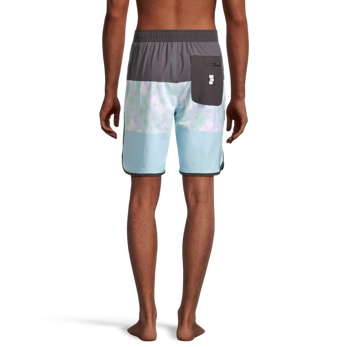 Ripzone Men's Rylan 2.0 Striped 19" Quick-Dry Swim Trunks
