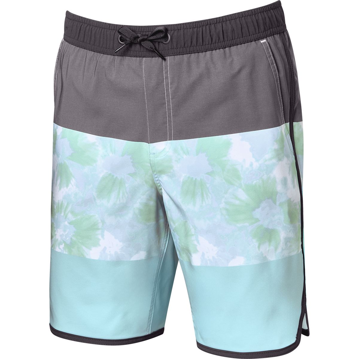 Ripzone Men's Rylan 2.0 Striped 19" Quick-Dry Swim Trunks